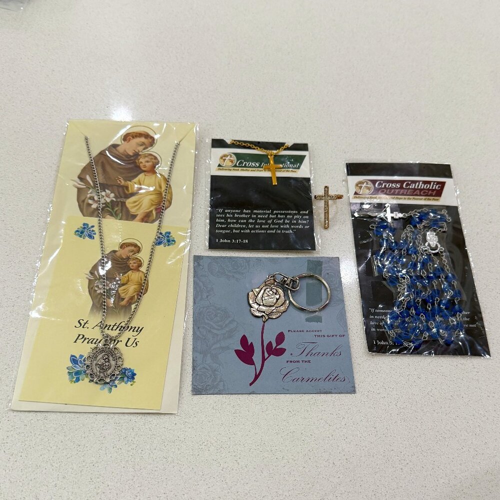 Bundle of Religious Jewelry and Accessories